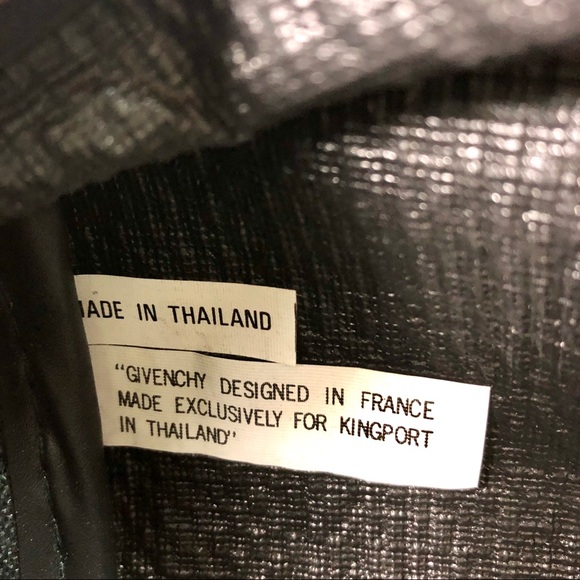 Vintage Givenchy Carry On Gray Tweed Travel Bag - Picture 8 of 8